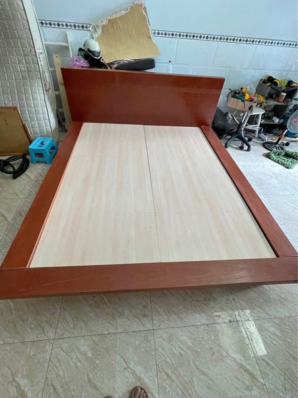 Giường gỗ, 1m6x2m
