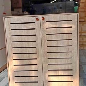 Tủ giày gỗ công nghiệp mdt phũ melanie chống xước chống mối mọt, cao 90 ngang 80 sâu 30