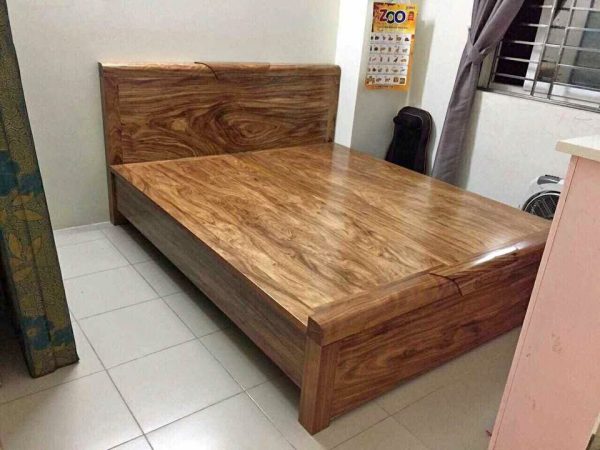 Giường ngủ gỗ hương