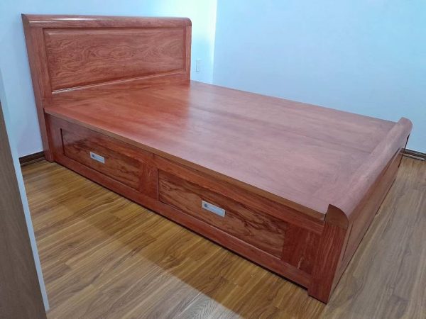 Giường ngủ gỗ hương đá